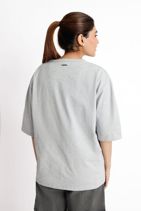 The Extreme Oversized Heather Grey T-Shirt